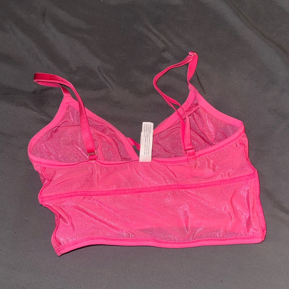 Pink Sheer Bralette